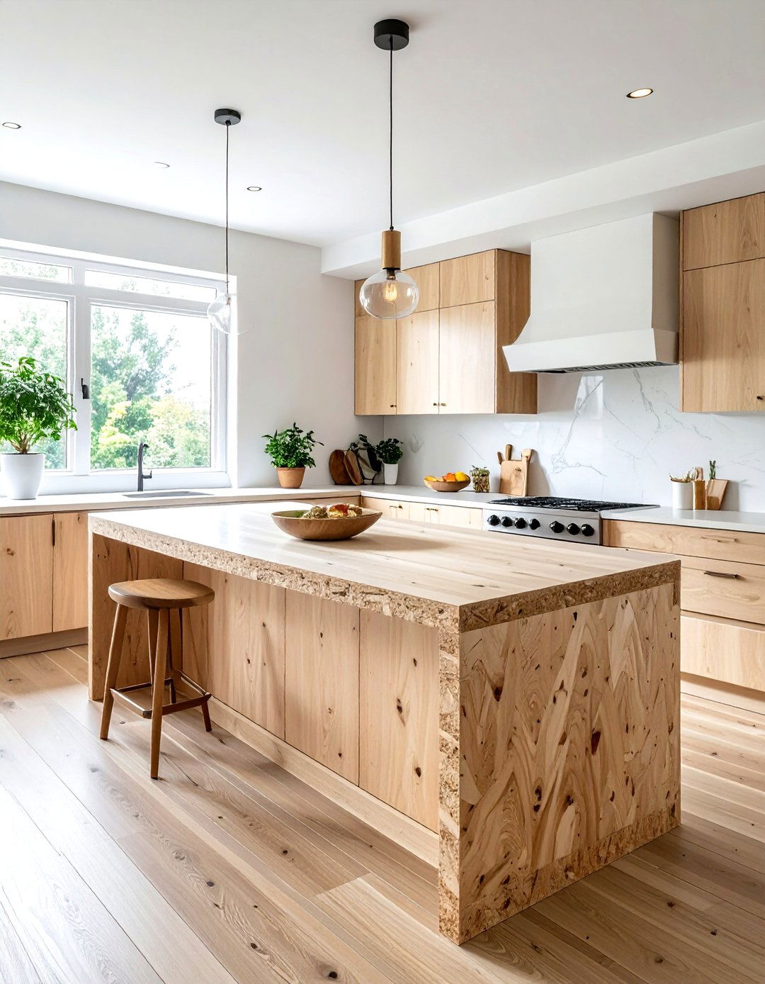 Plywood Countertop DIY - 30 DIY kitchen countertop ideas