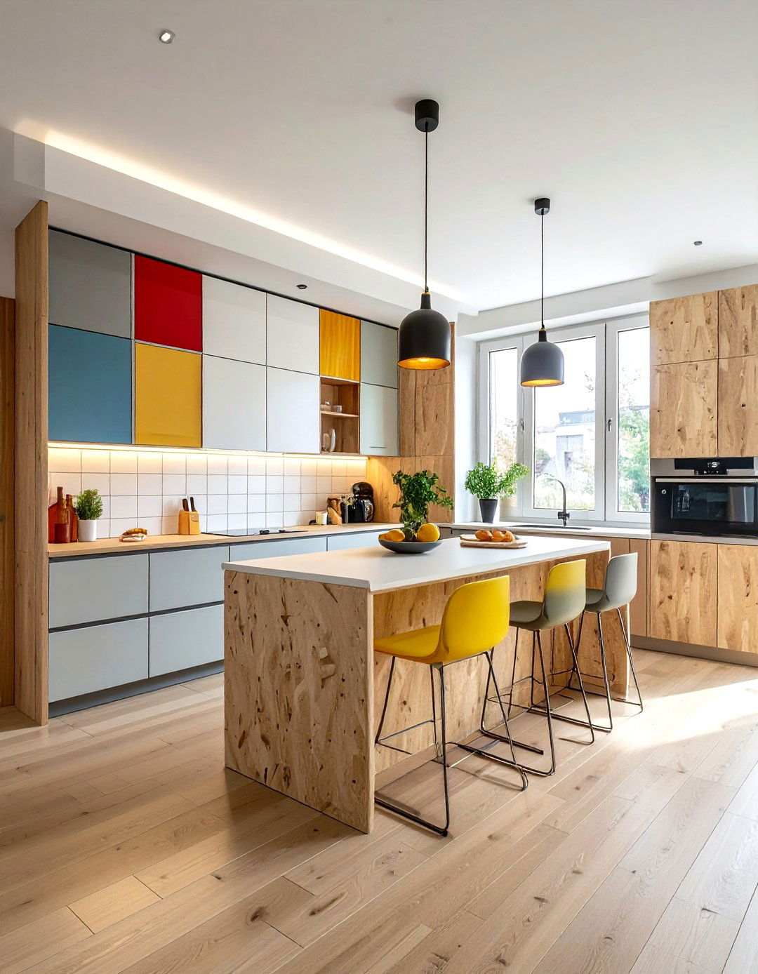 Plywood Kitchen - 30 wood tone kitchen ideas