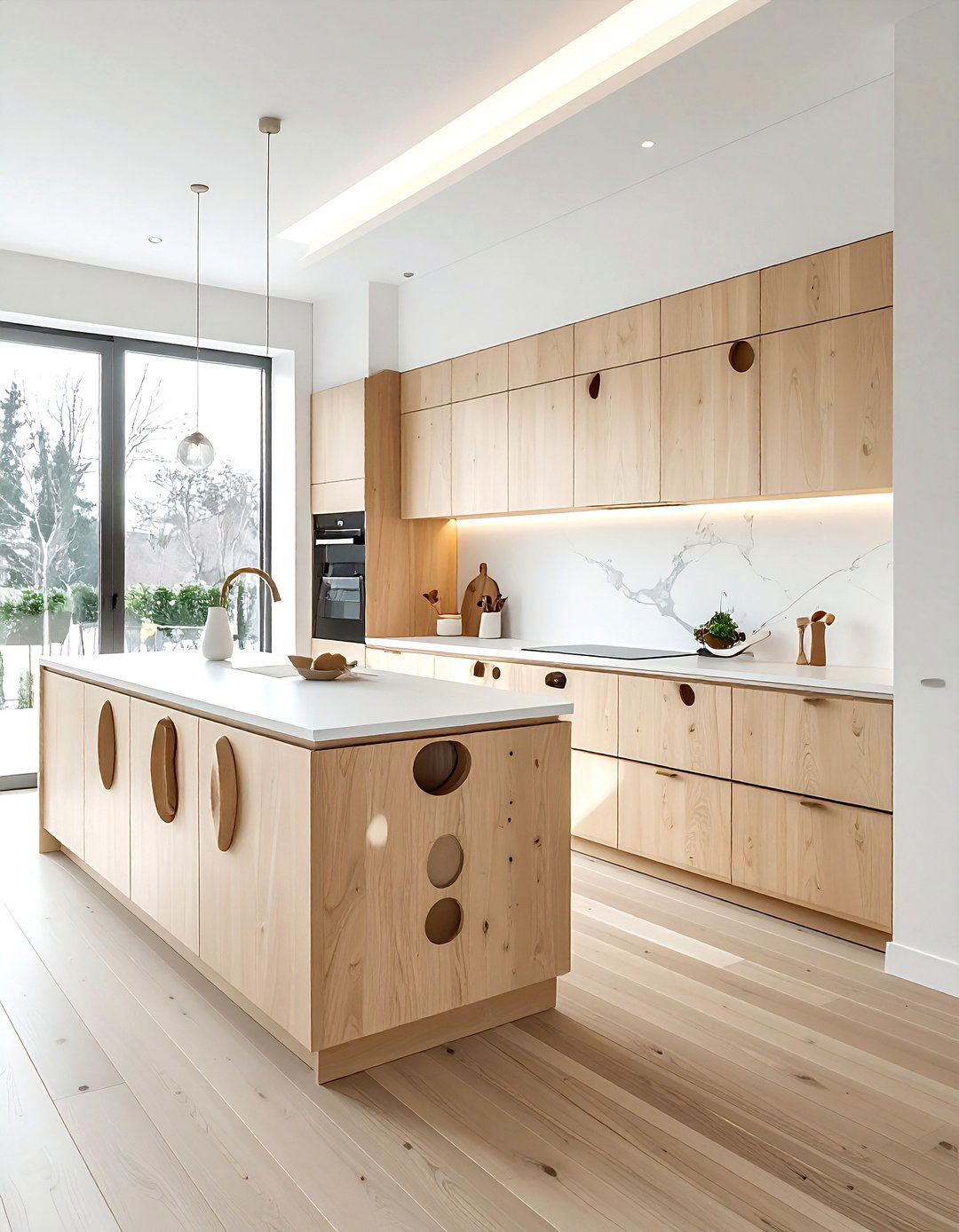 Plywood Kitchen Cabinets - 30 studio kitchen ideas