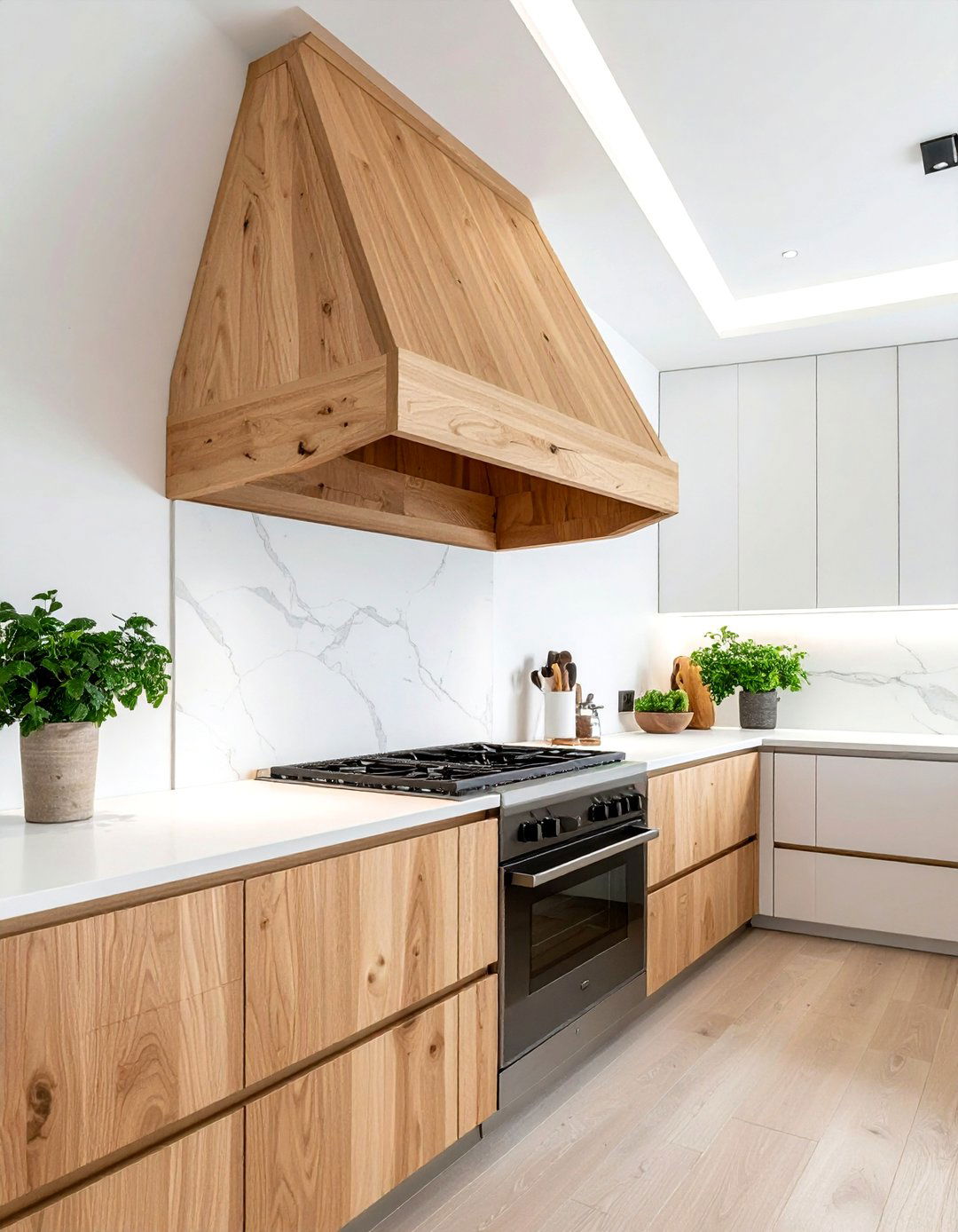 Plywood Kitchen Hood - 30 wood hood kitchen ideas