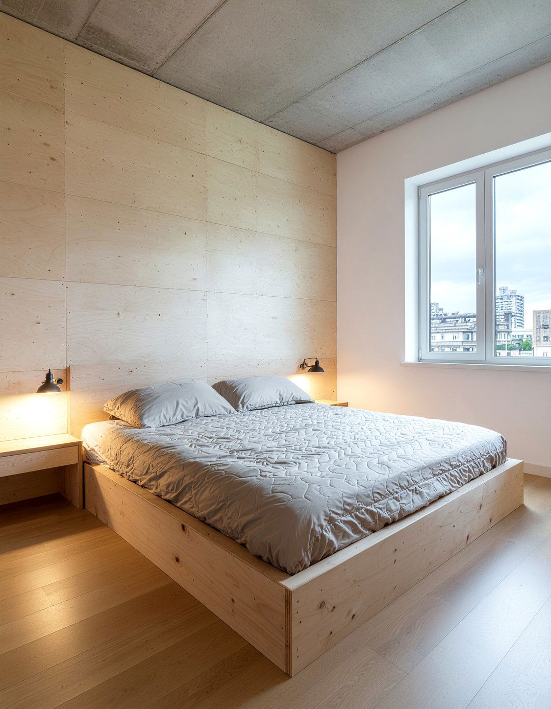 Plywood Loft Bedroom - 30 loft style bedroom ideas