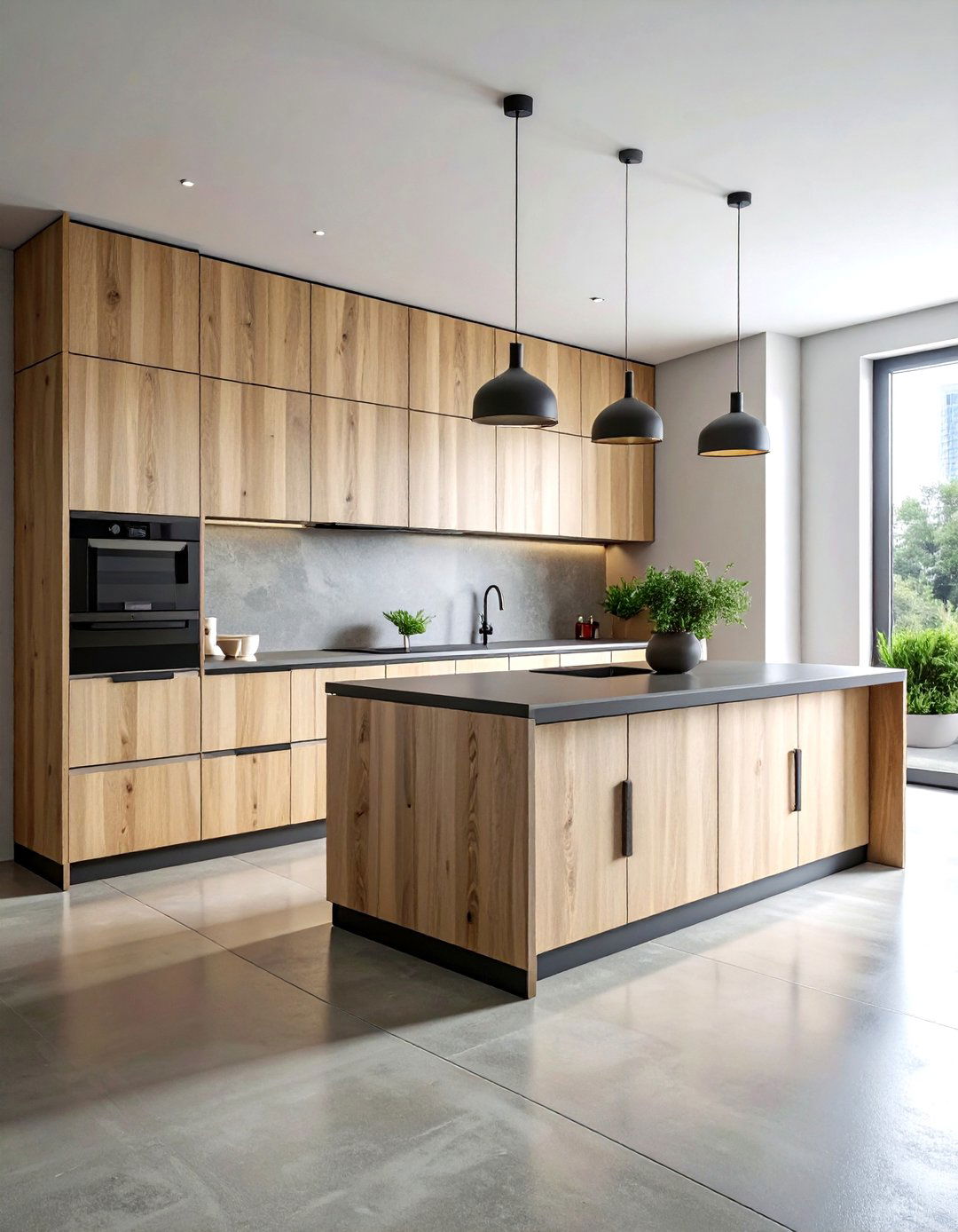 Plywood kitchen cabinetry - 30 urban industrial kitchen ideas