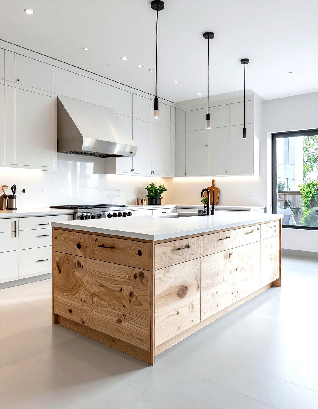 Plywood kitchen cabinets - 30 minimalist kitchen ideas