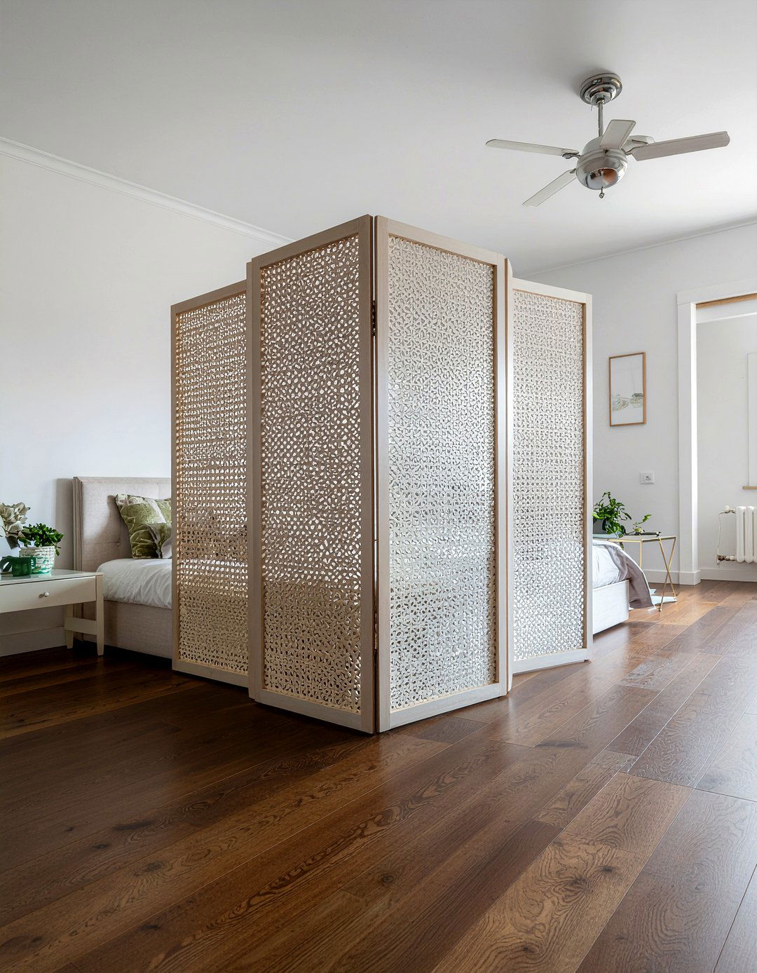Plywood partition - 30 bedroom room dividers