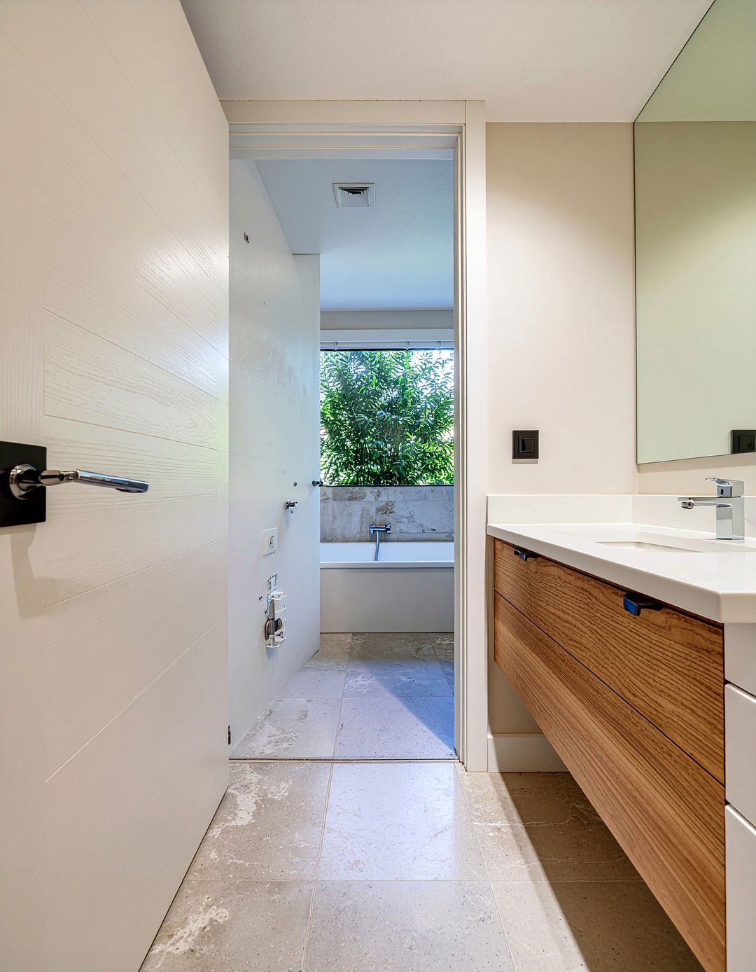 Pocket Door Bathroom - 30 small bathroom layout ideas