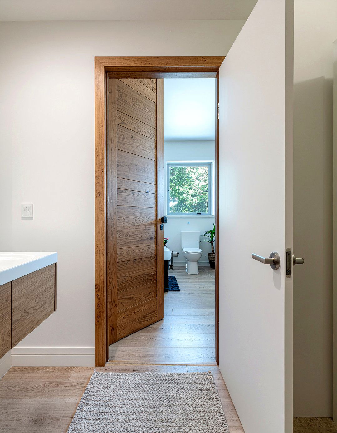 Pocket door bathroom - 30 bathroom gut renovation ideas