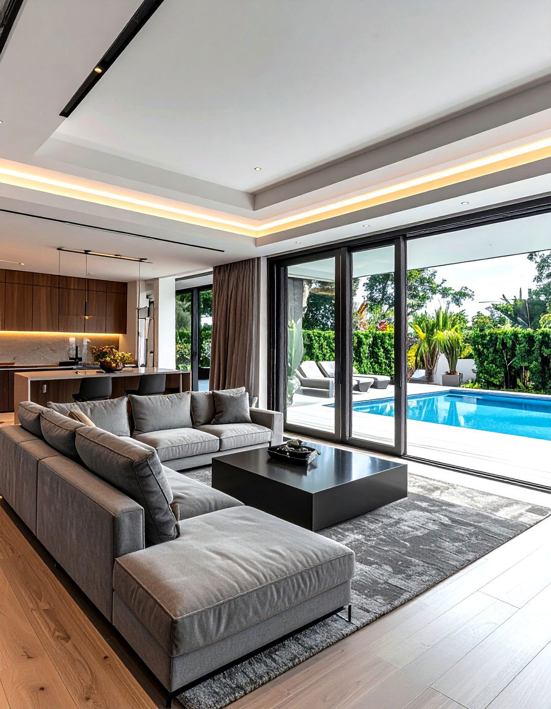 Pocket patio doors - 30 living room with patio doors