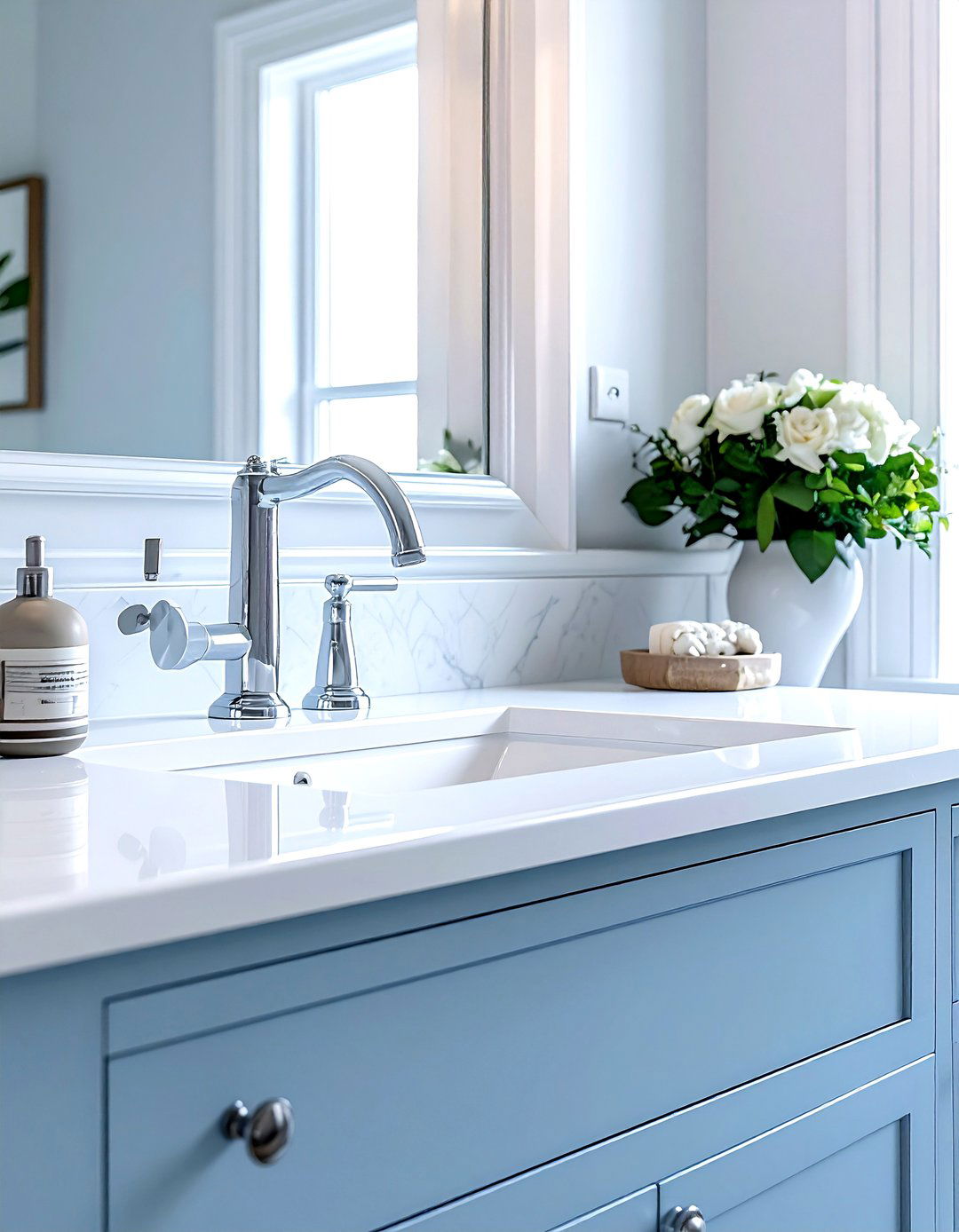 Polished Chrome Faucet - 30 single hole faucet ideas