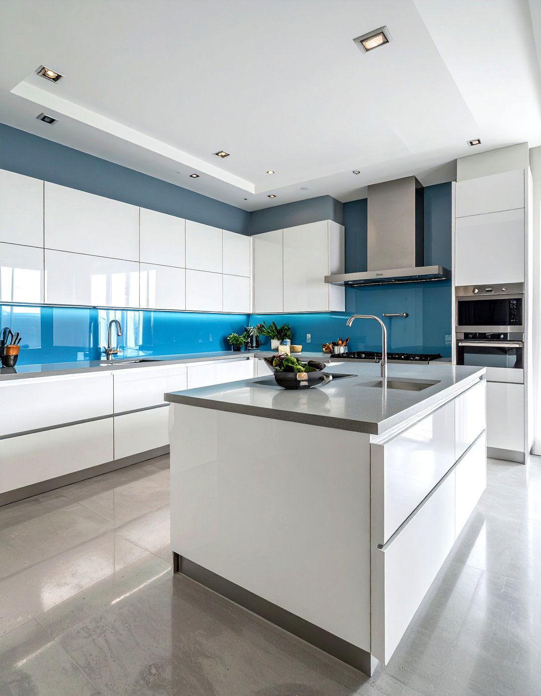 Polished Chrome Hardware - 30 kitchen cabinet hardware ideas