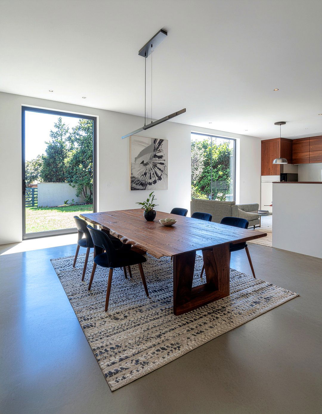 Polished Concrete Dining - 30 Australian dining room ideas