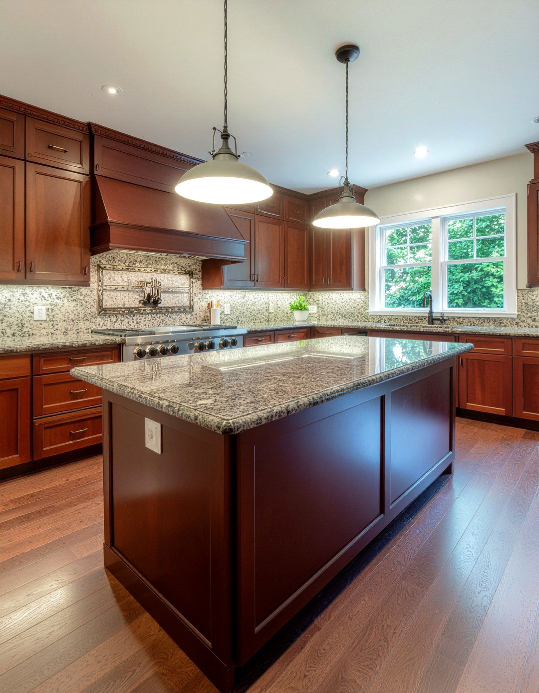 Polished Granite Slab Backsplash - 30 slab backsplash kitchen ideas