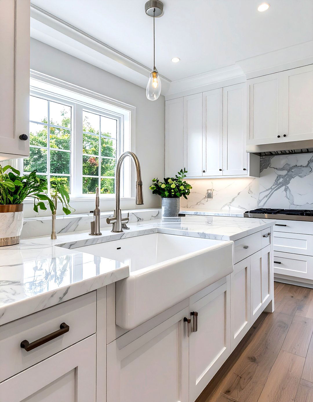 Polished Nickel Kitchen Faucet - 30 Newport Brass kitchen ideas