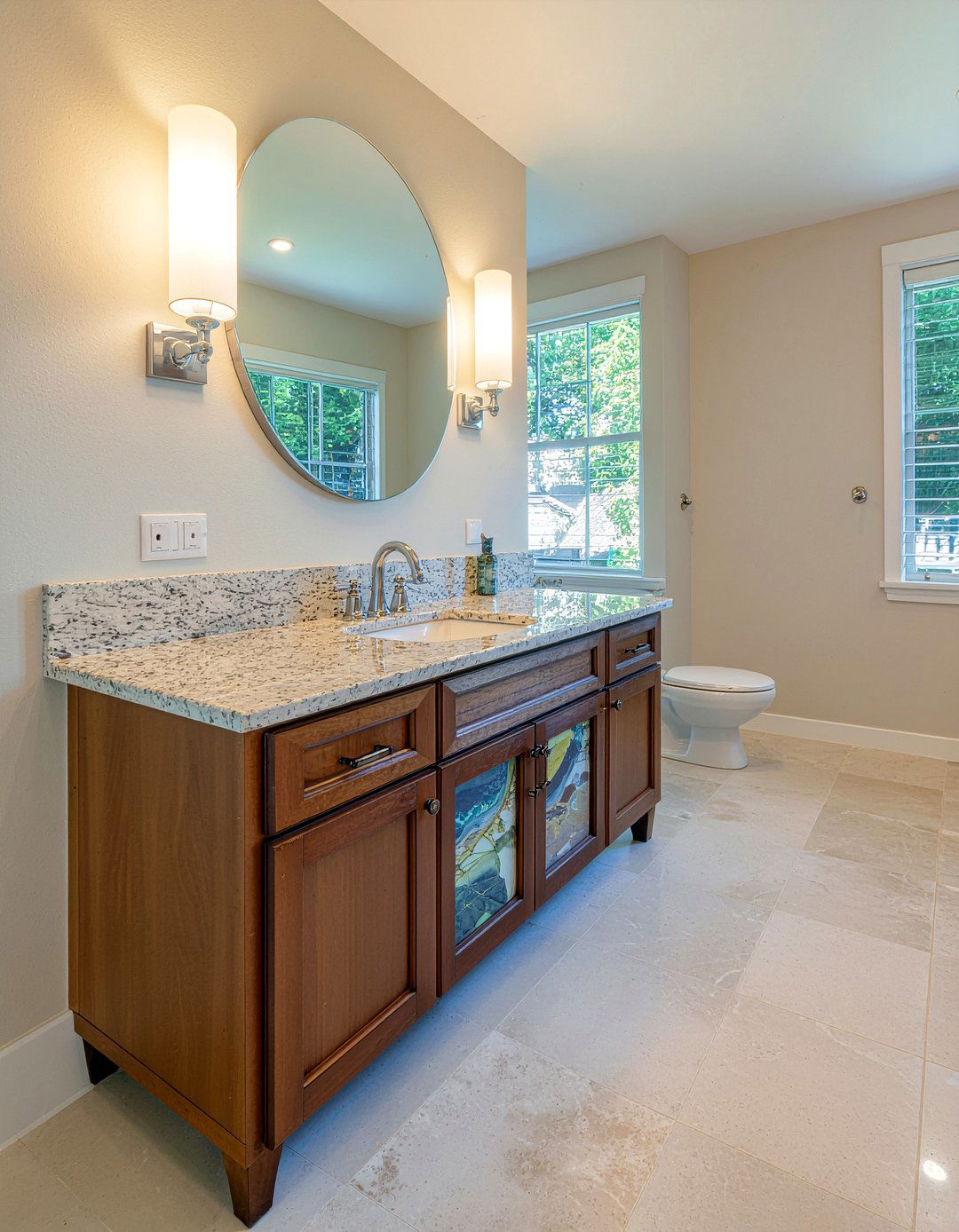 Polished Quartz Bathroom Vanity - 30 quartz countertop bathroom ideas