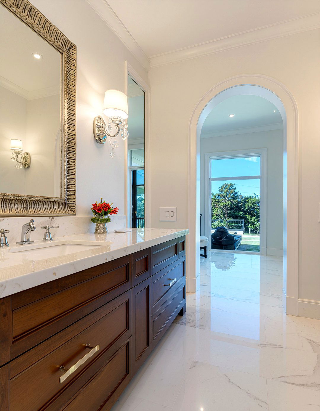 30 Marble Countertop Bathroom Ideas for a Spa-Like Retreat