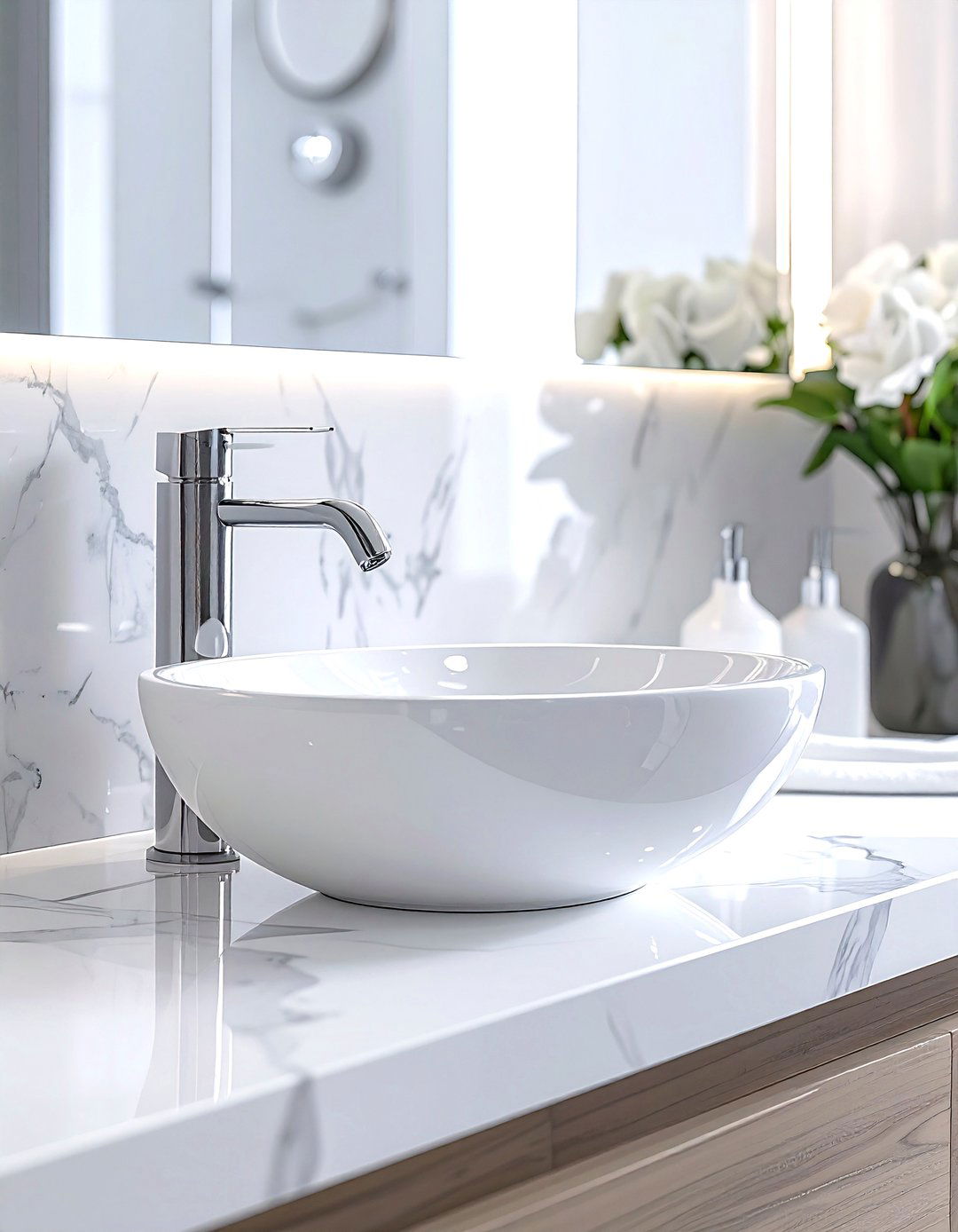 Polished stone sink - 30 stone sink ideas