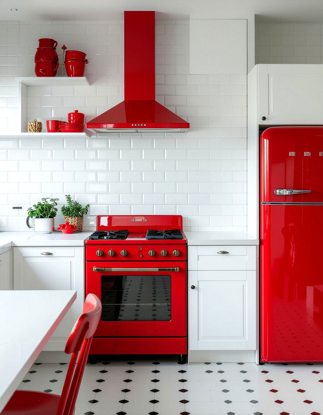 Polka Dot Kitchen Wallpaper - 30 kitchen wallpaper ideas