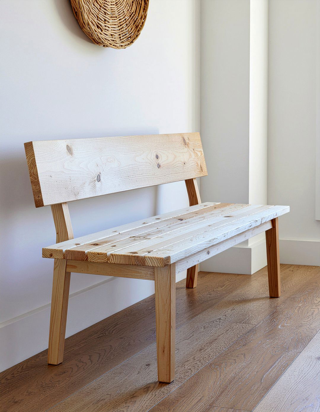 Ponderosa Pine Bench - 30 living room southwestern furniture ideas