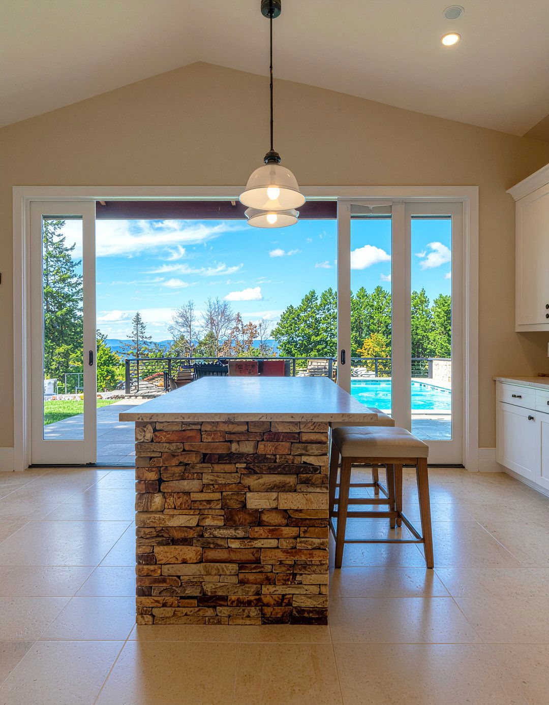 Pool House Kitchen With Pass Through Window - 30 pool house kitchen ideas