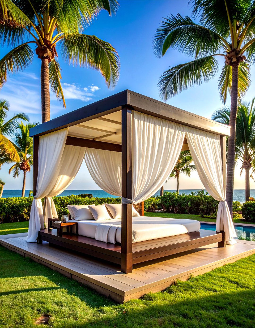 Poolside cabana - 30 poolside decor ideas