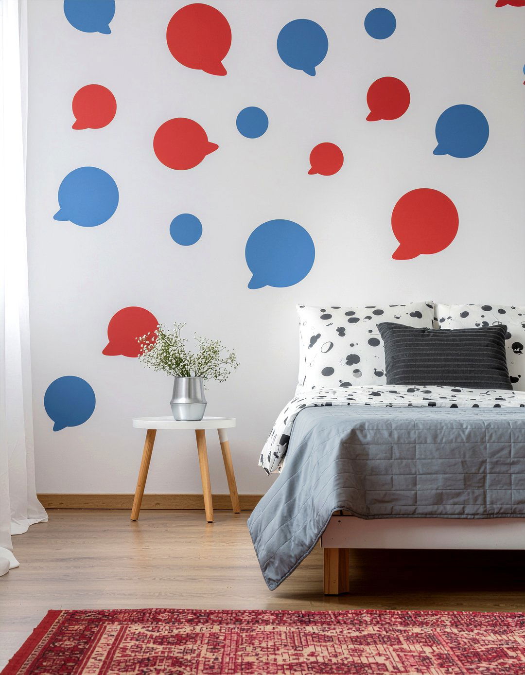 Pop art wallpaper - 30 bedroom bold wallpapers