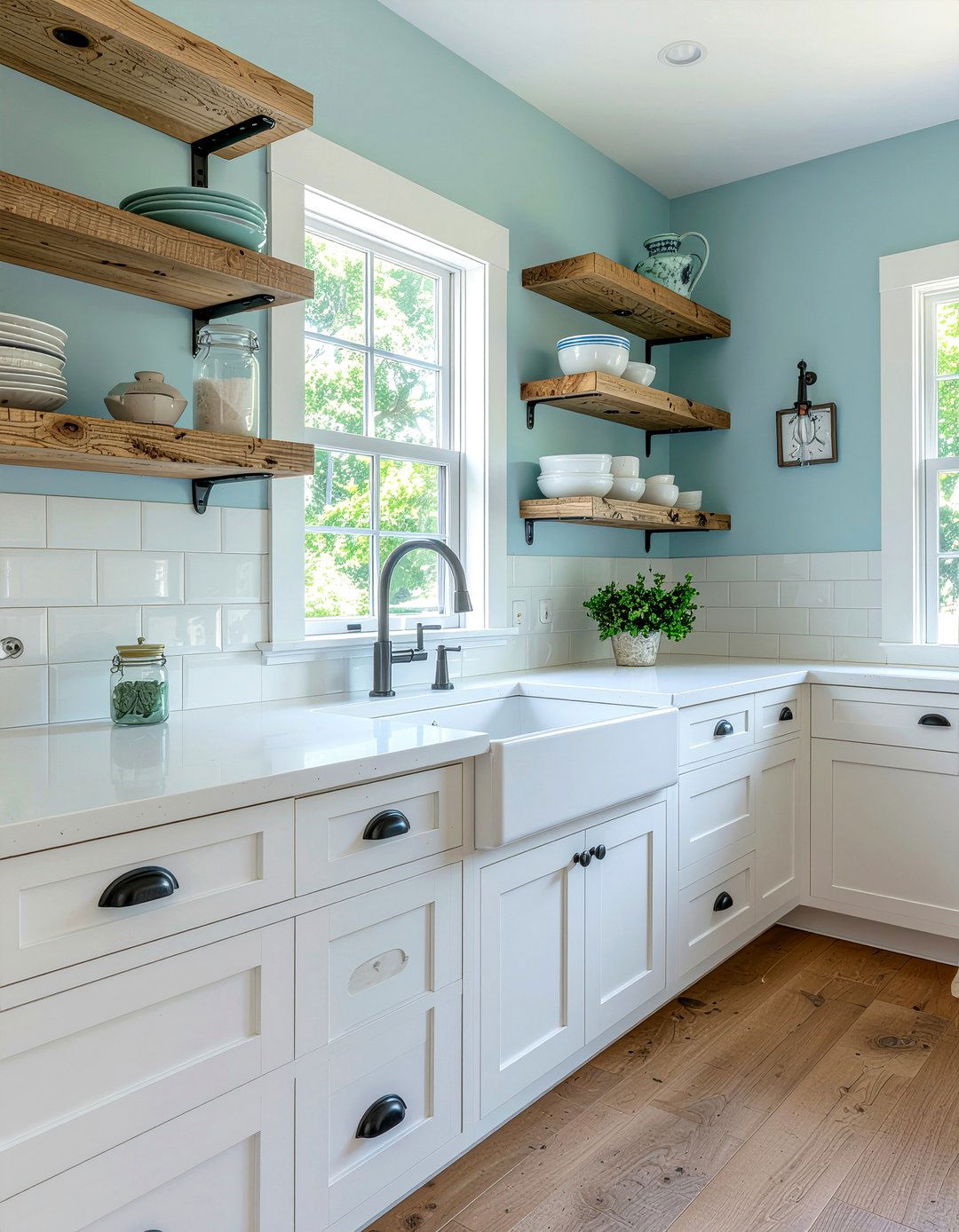 Porcelain Cabinet Knobs - 30 kitchen cabinet knob ideas