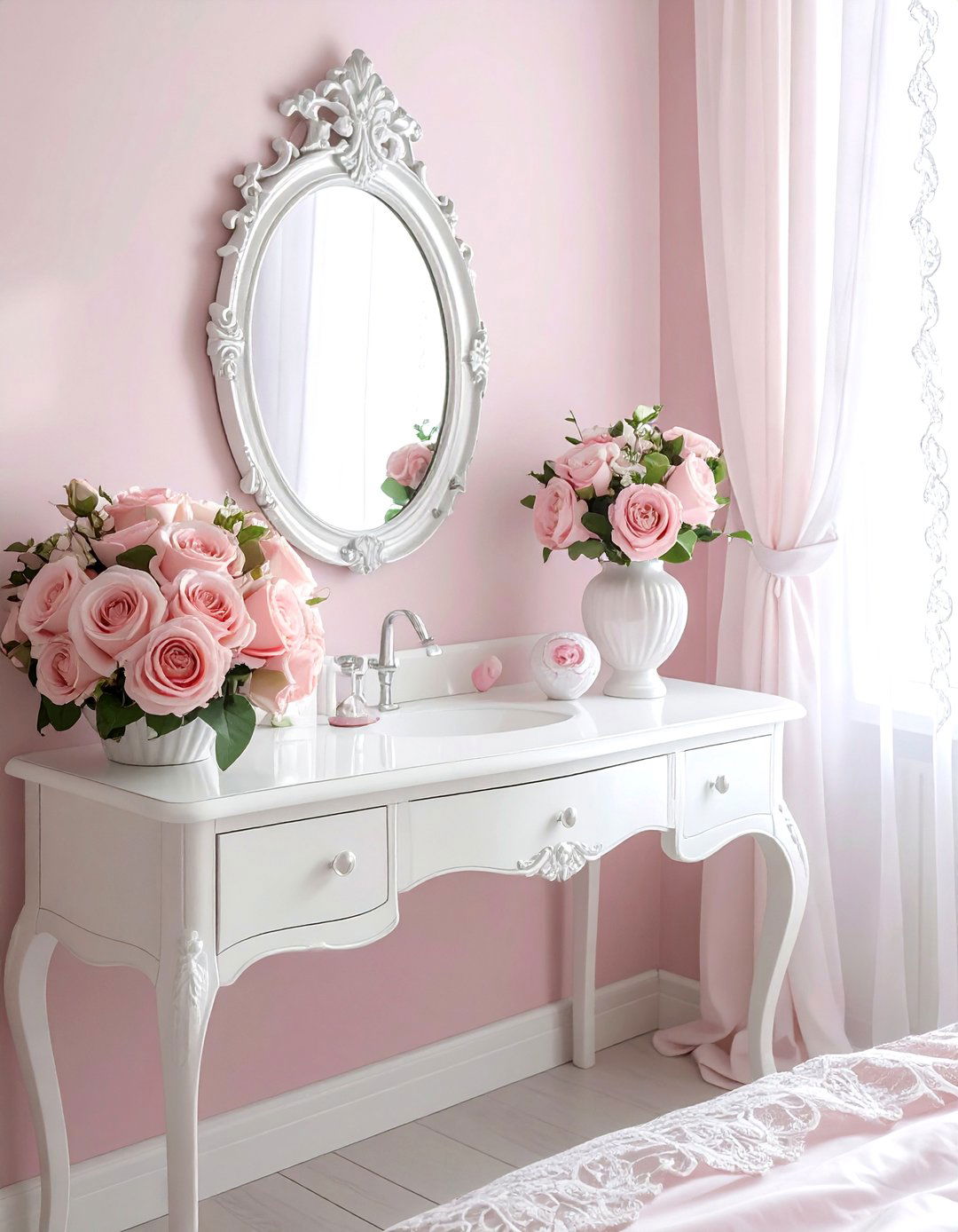 Porcelain Floral Orb - 30 orb decor ideas