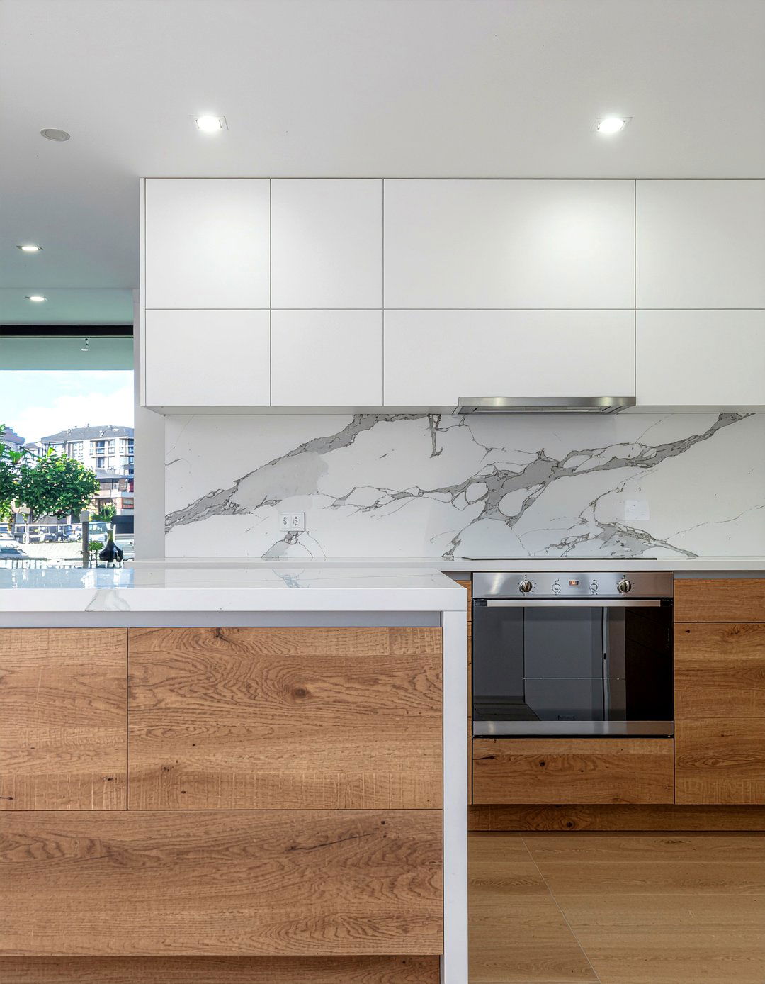 Porcelain Slab Backsplash Kitchen - 30 slab backsplash kitchen ideas