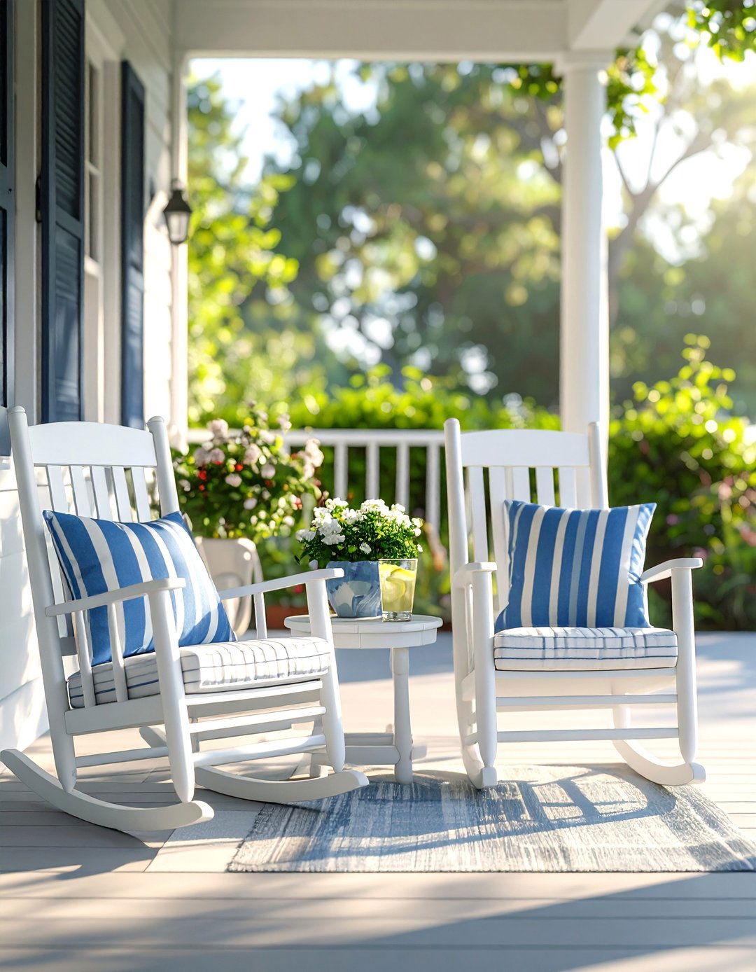 Porch Furniture Set - 30 home makeover ideas