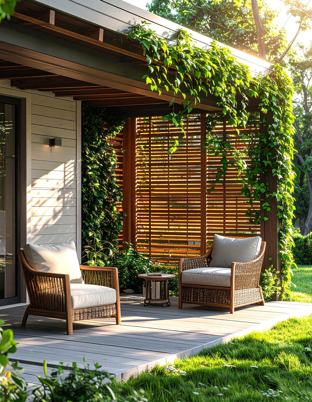 Porch privacy screens - 30 porch decor ideas