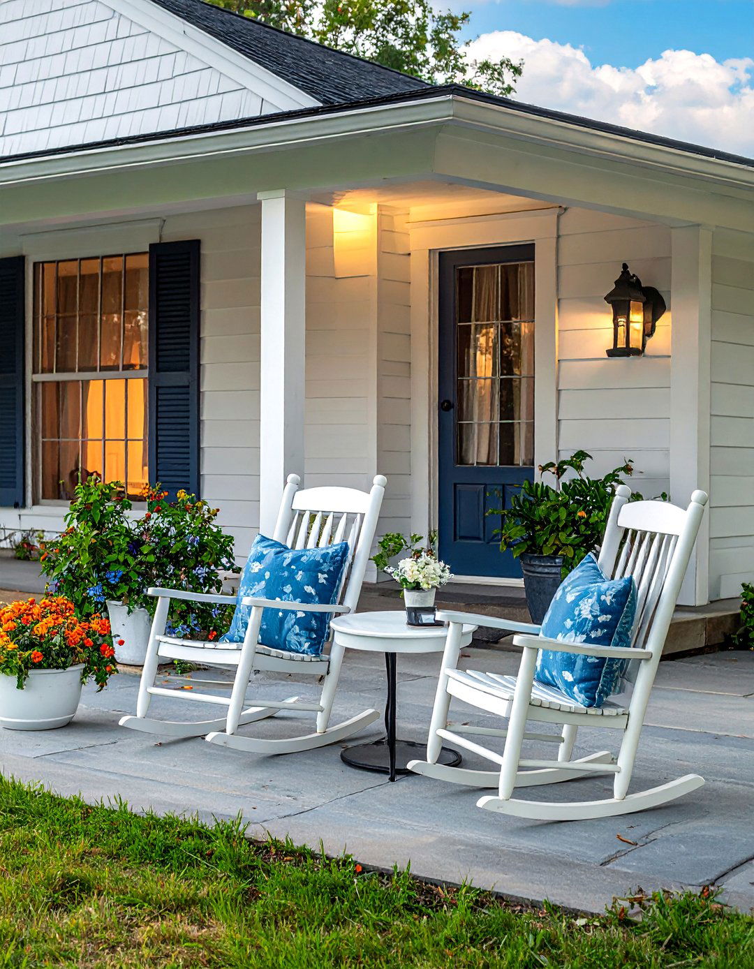 Porch rocking chairs - 30 porch decor ideas