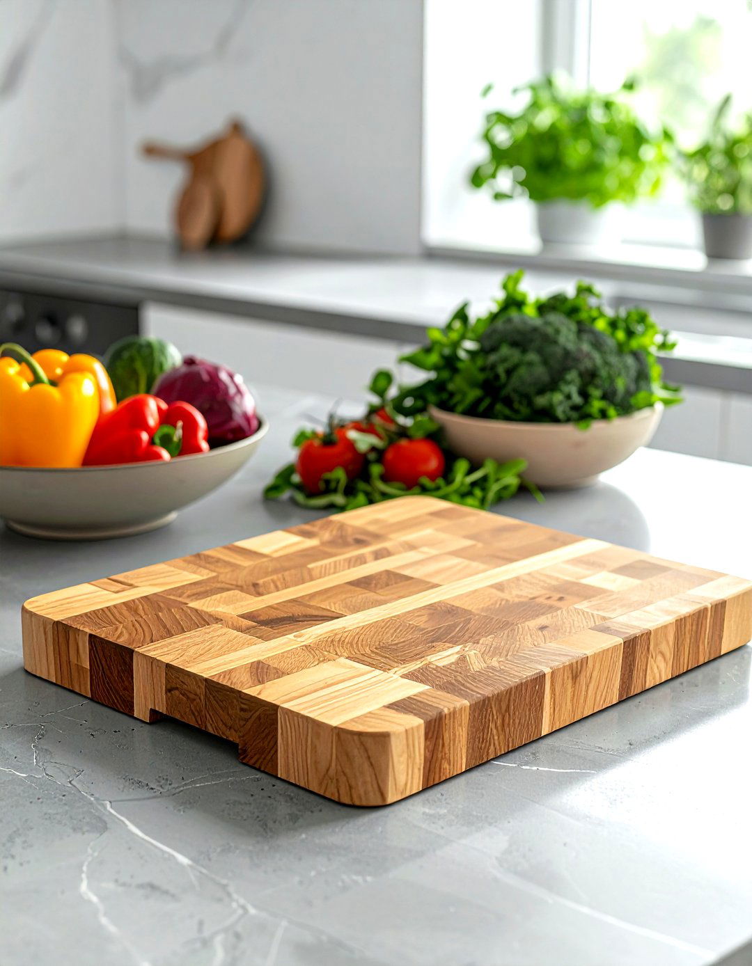 Portable butcher block - 30 rental kitchen ideas