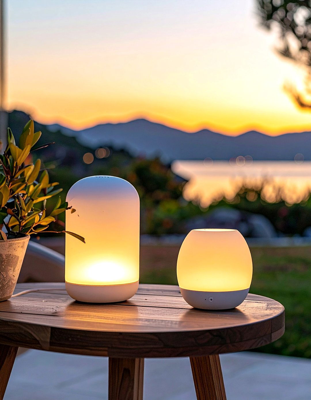 Portable cordless outdoor lamps - 30 outdoor lighting ideas