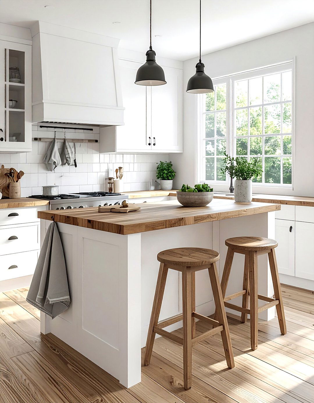 Portable kitchen island - 30 temporary dining room ideas