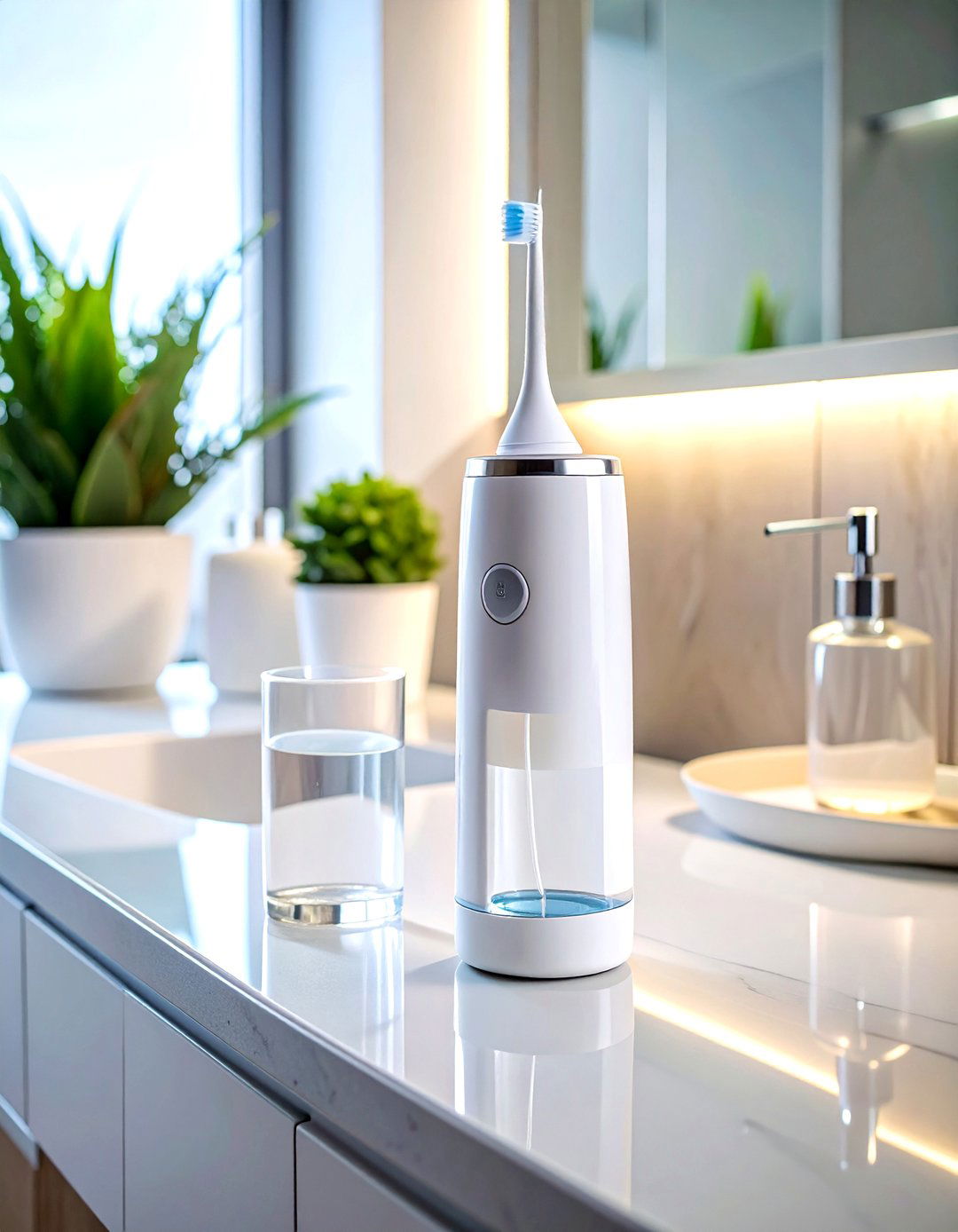 Portable water flosser - 30 bathroom registry ideas