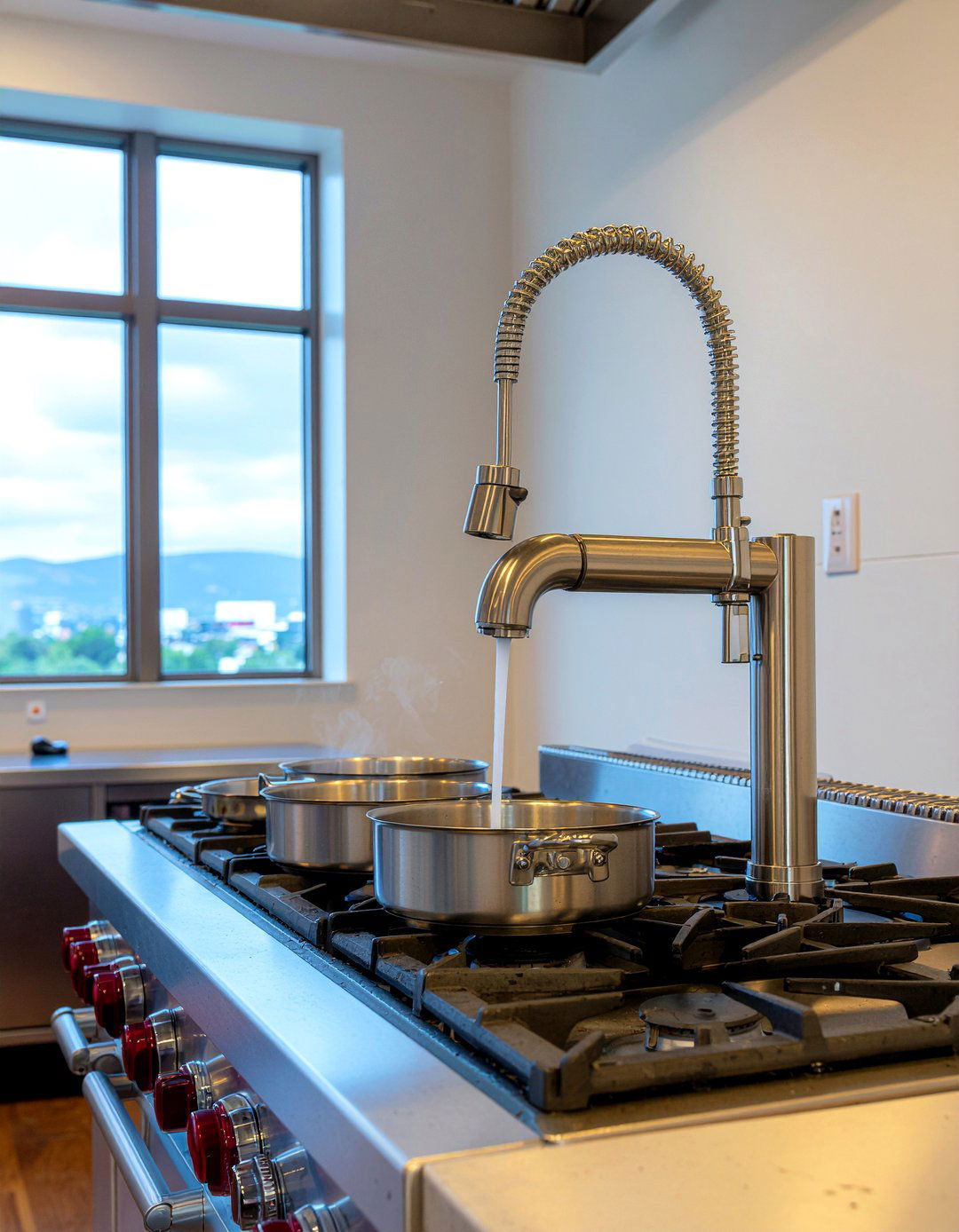 Pot Filler Faucet - 30 kitchen faucet ideas