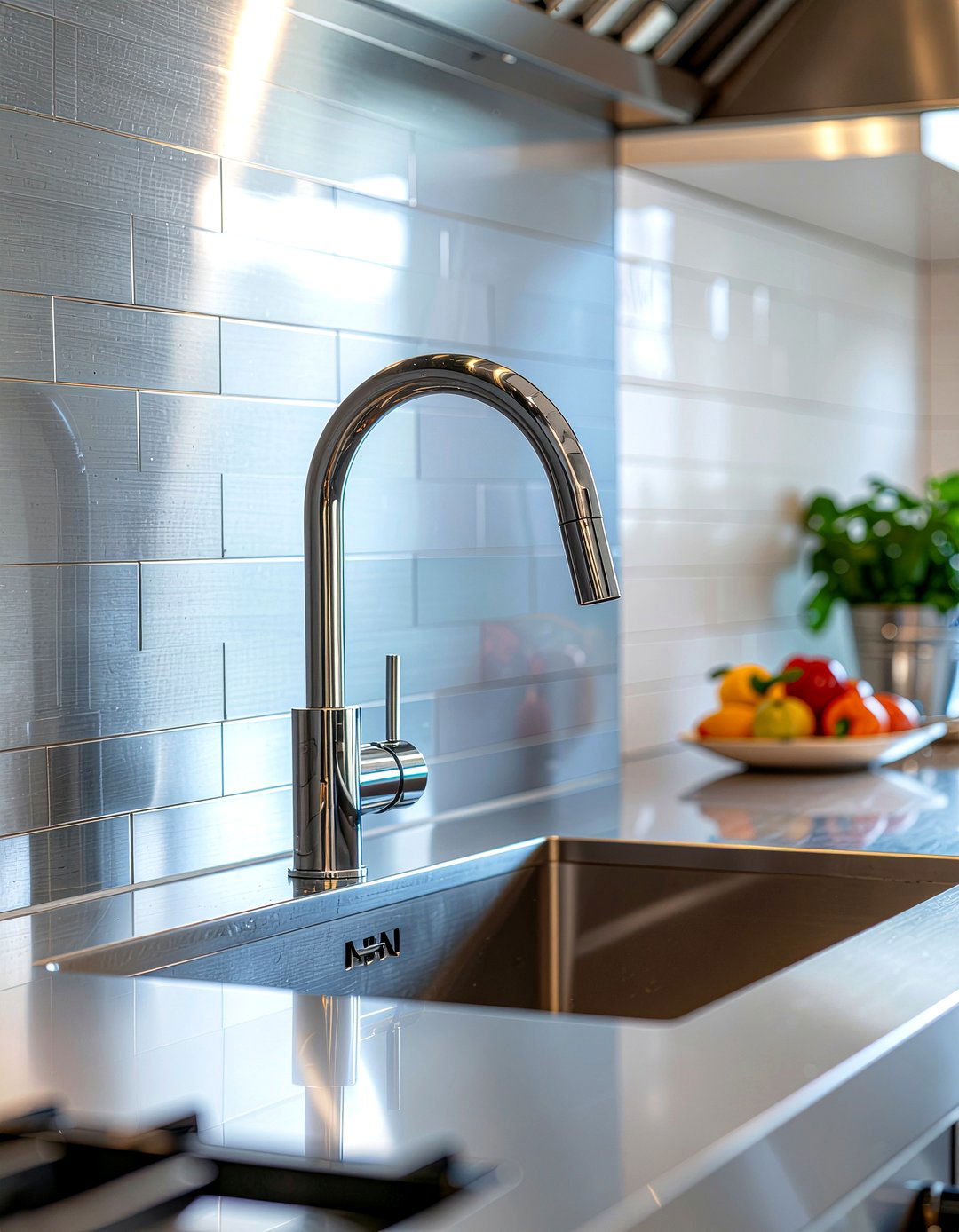 Pot Filler Faucet Over Stove - 30 kitchen trendy element ideas