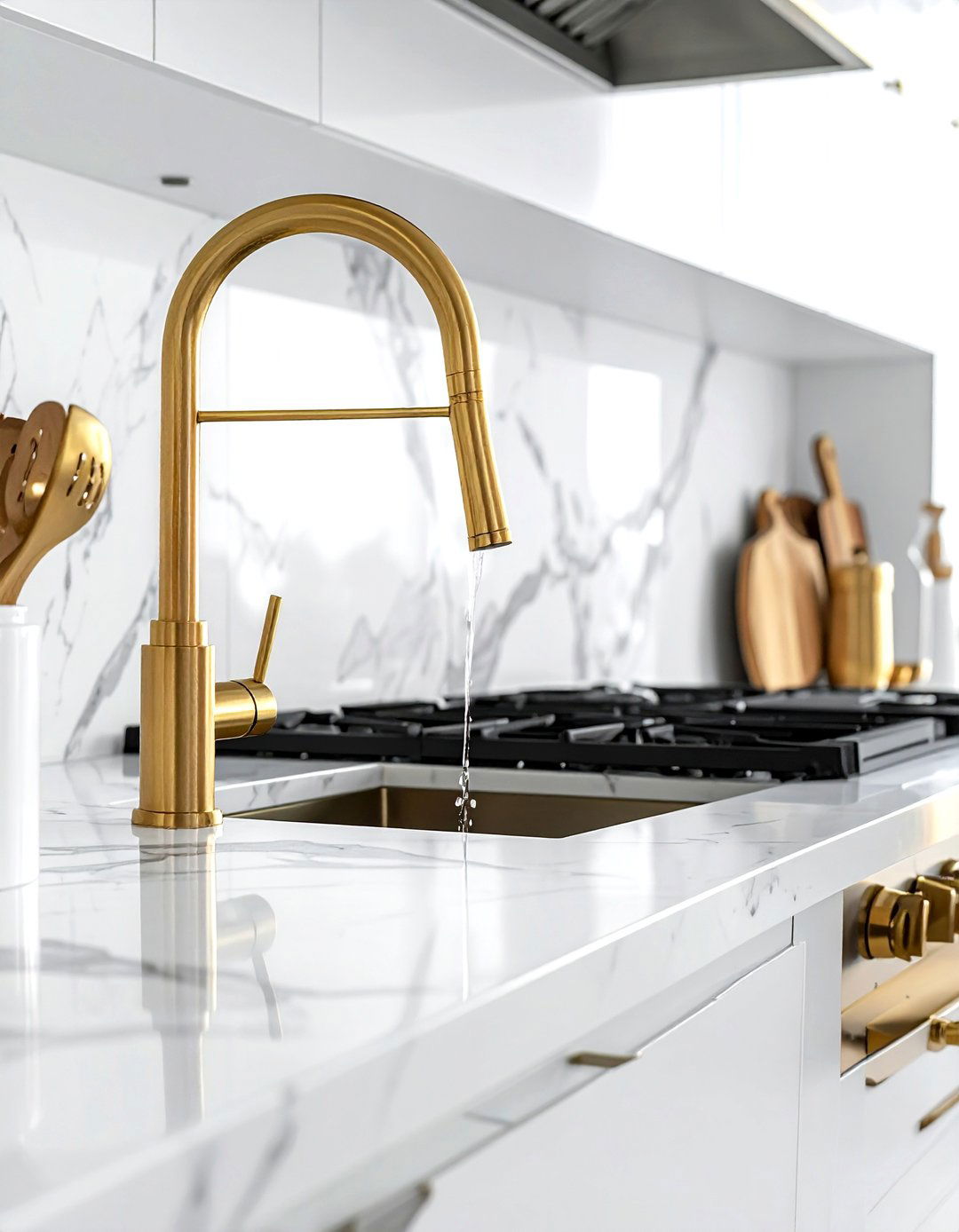 Pot filler over stove - 30 spec home kitchen ideas