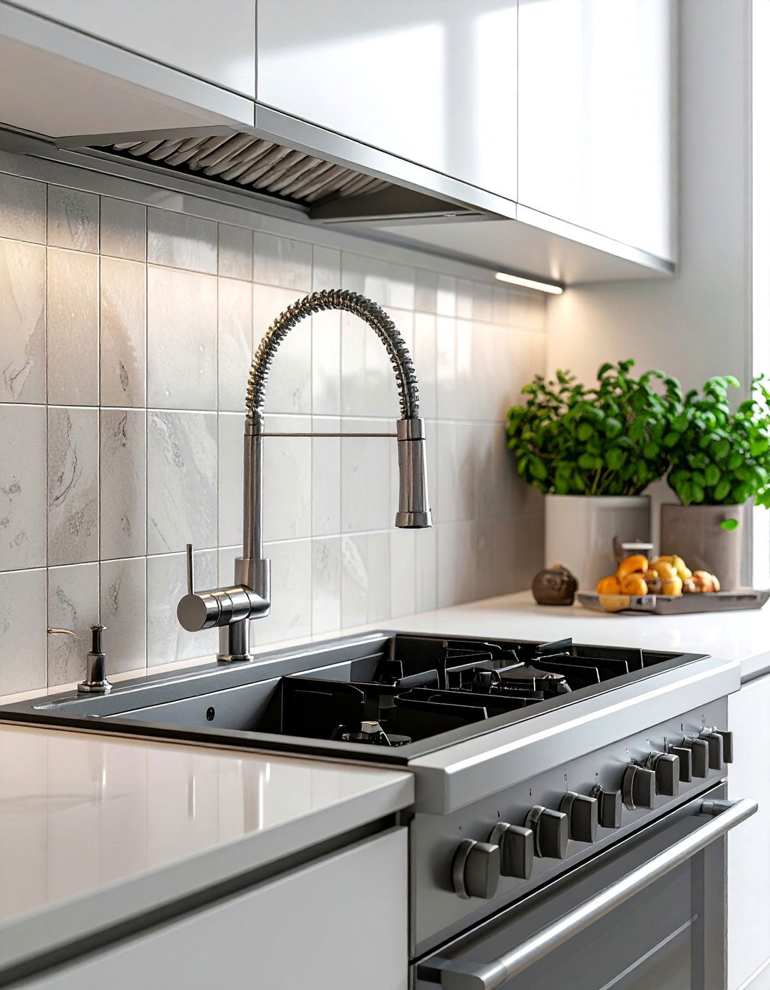 Pot filler over stove - 30 Property Brothers kitchen ideas