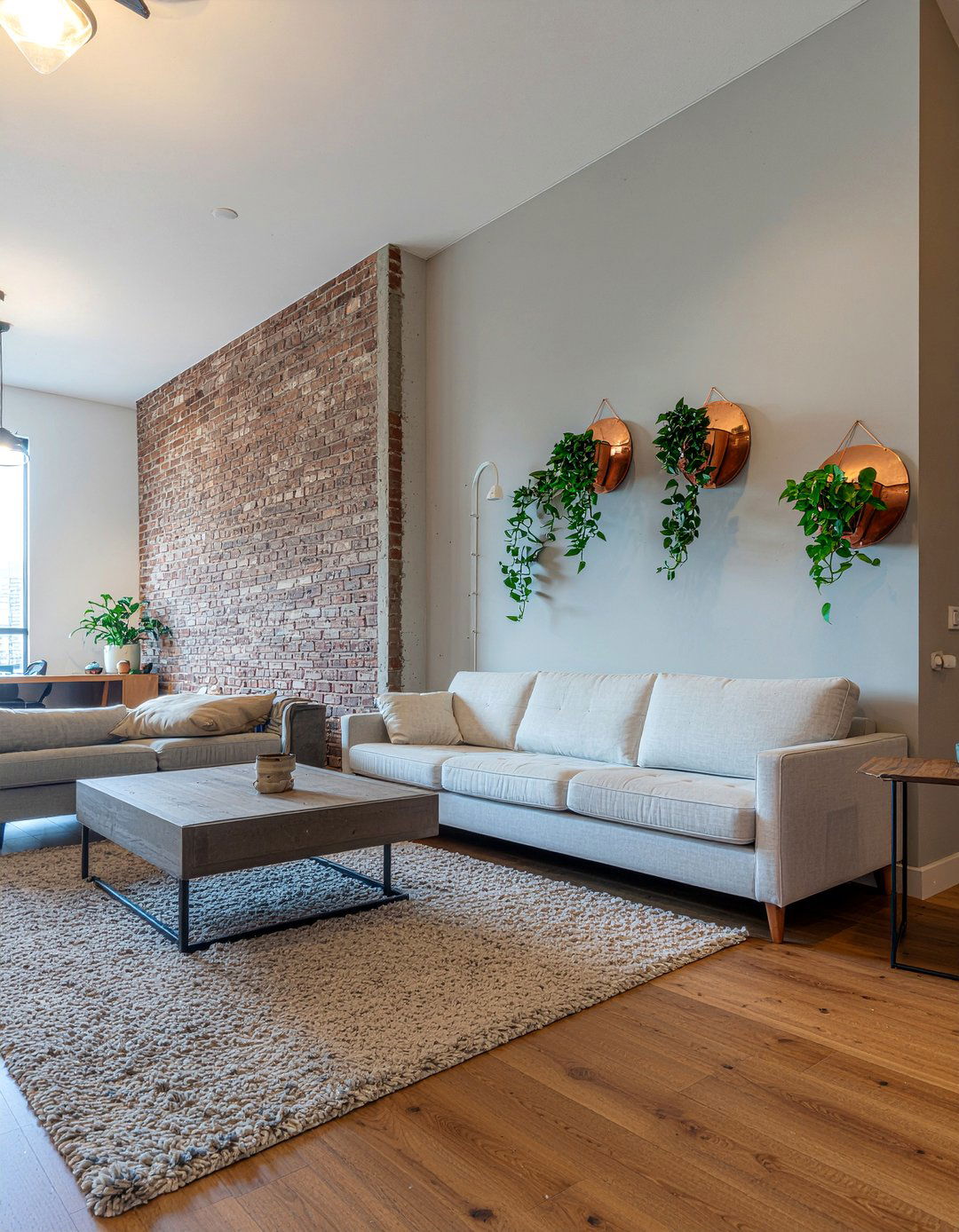 Pothos In Decorative Wall Pockets - 30 living room pothos ideas