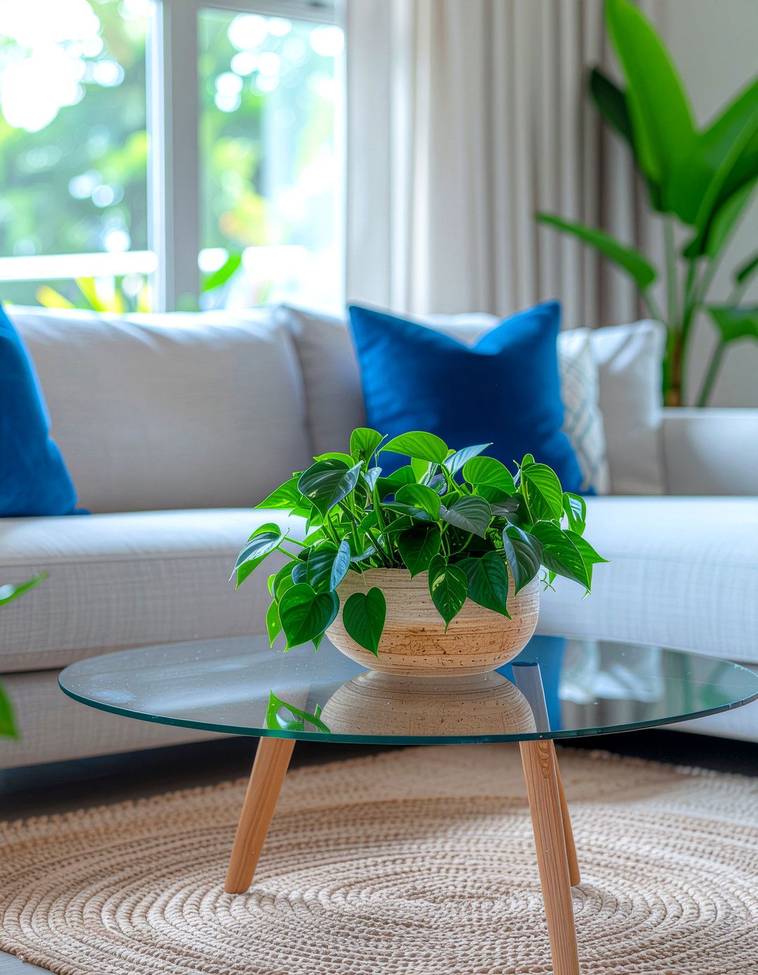 Pothos On Coffee Table - 30 living room pothos ideas