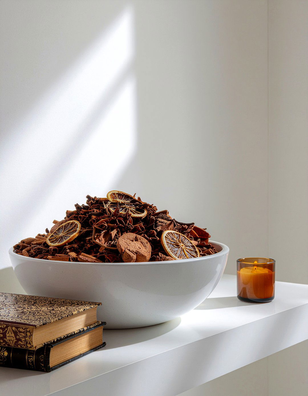 Potpourri bowls - 30 bathroom scent ideas