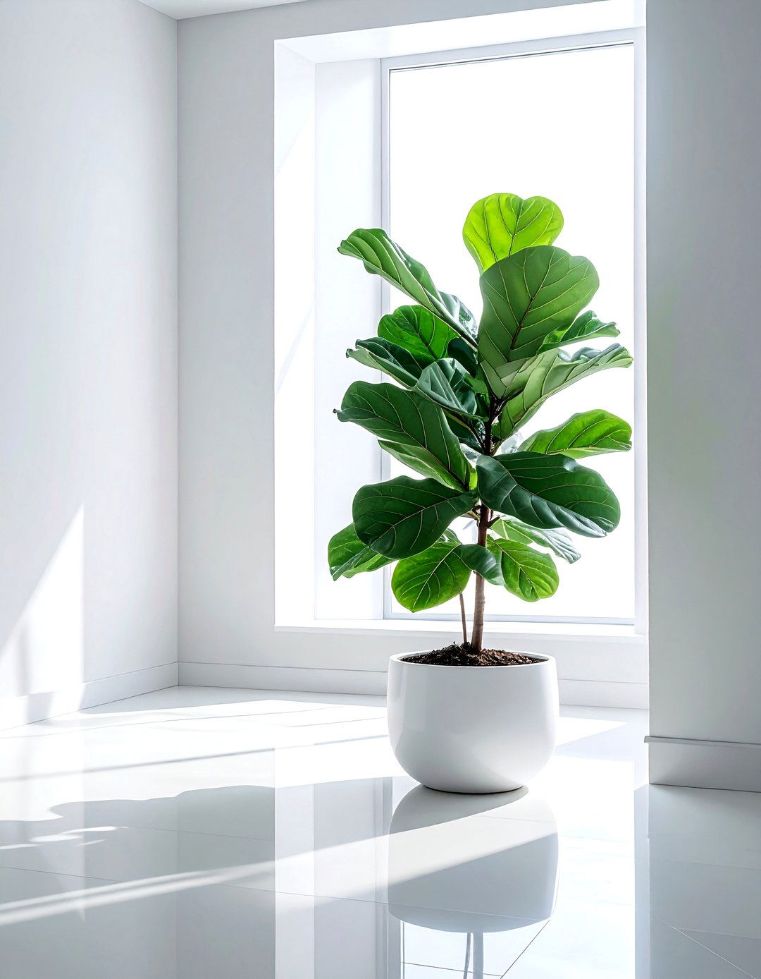 Potted Fiddle Leaf Fig - 30 starter home decor ideas