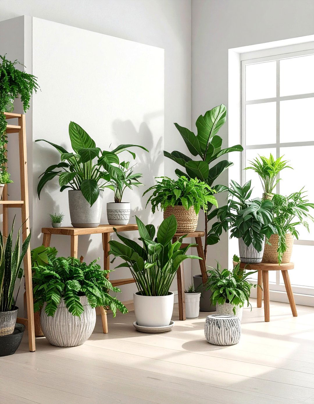Potted Indoor Plant - 30 no damage decor ideas