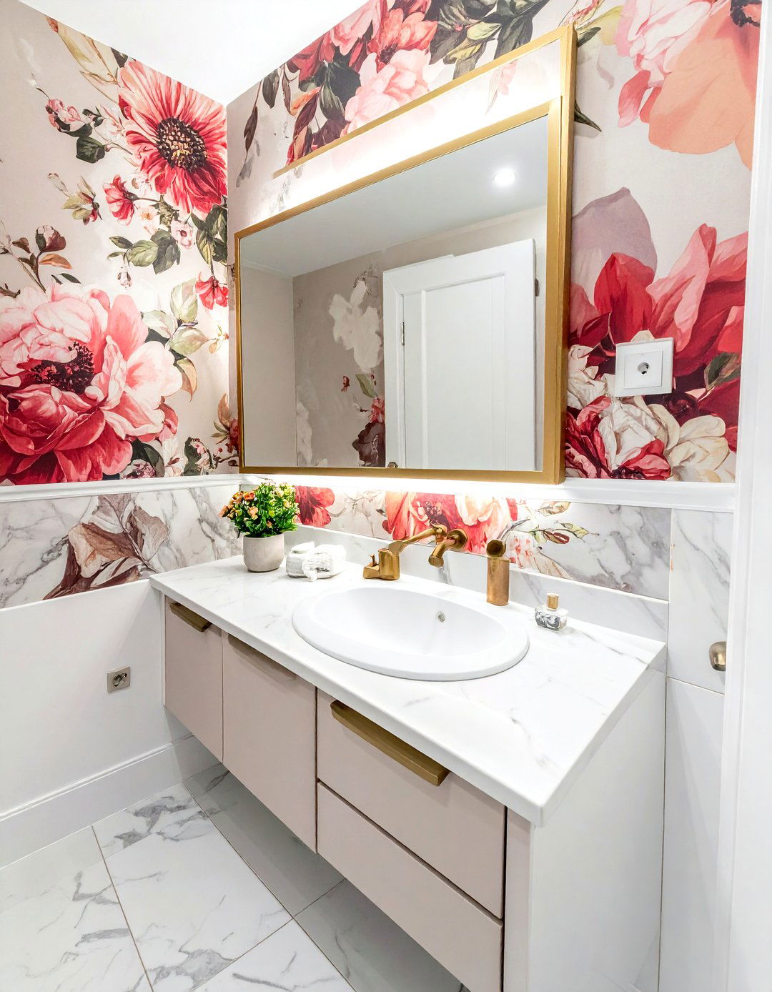 Powder room floor plan - 30 bathroom reconfiguration ideas