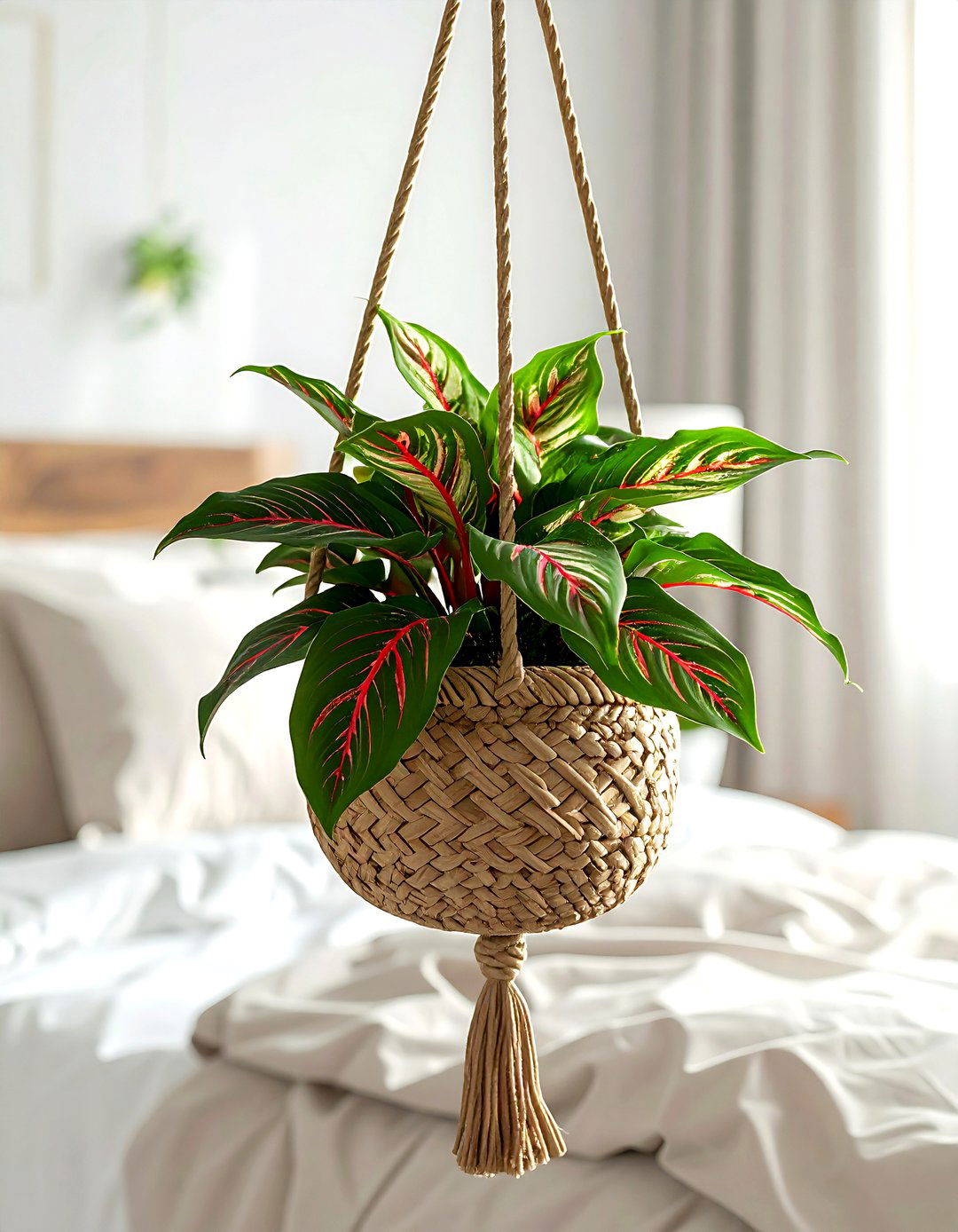 Prayer Plant Hanging Basket - 30 hanging plant ideas