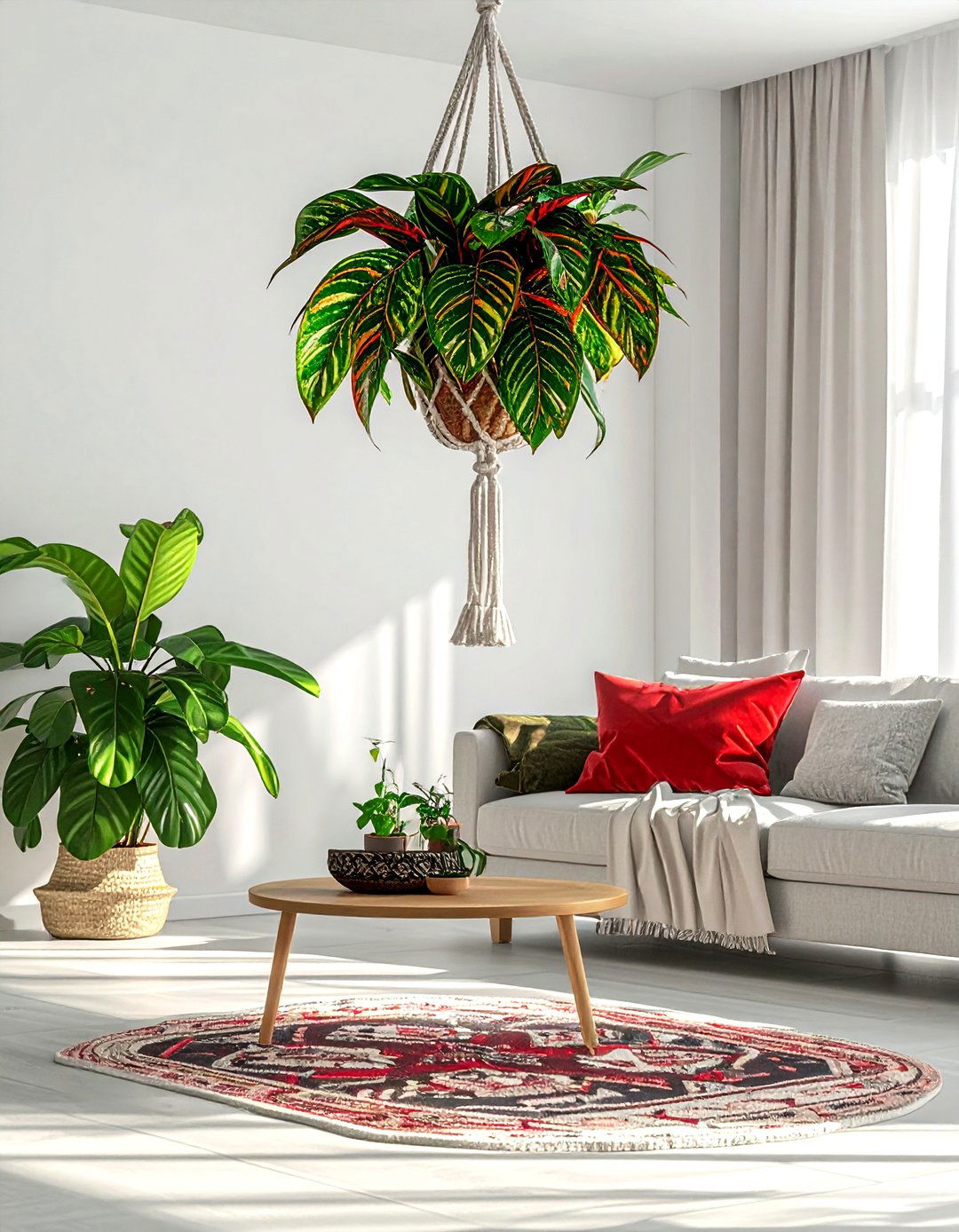 Prayer Plant Hanging - 30 living room hanging plants