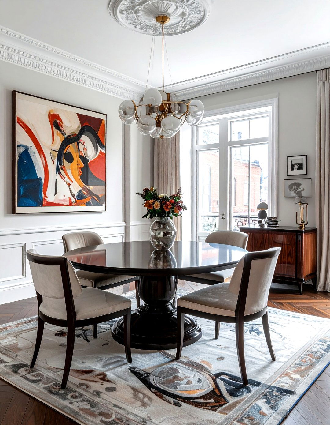 Pre war apartment dining room - 30 Park Avenue dining room ideas