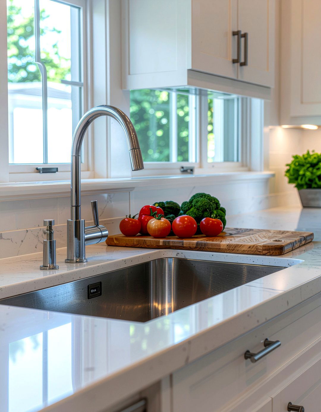 Prep Sink - 30 chef's kitchen ideas