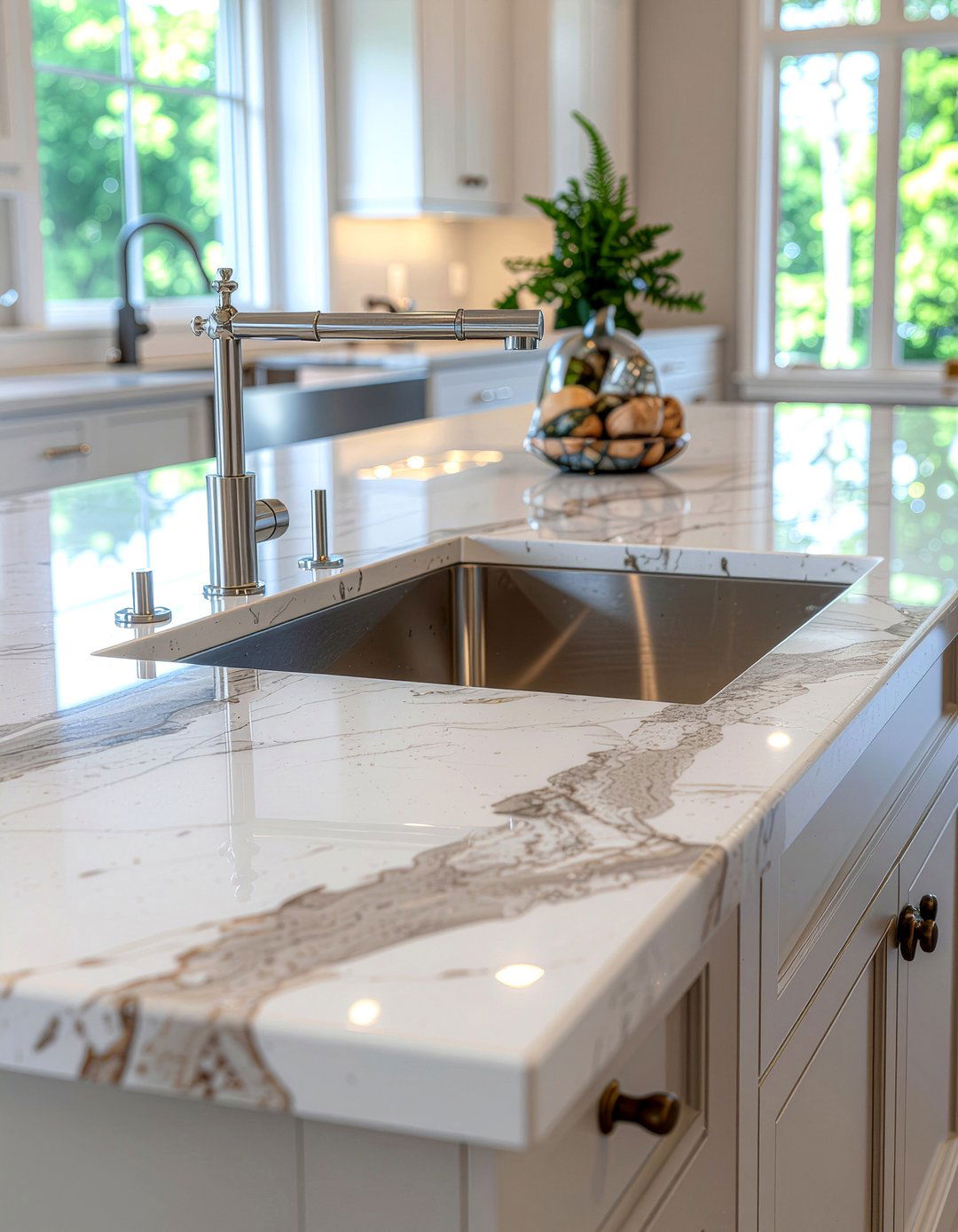 Prep Sink Island - 30 practical kitchen ideas