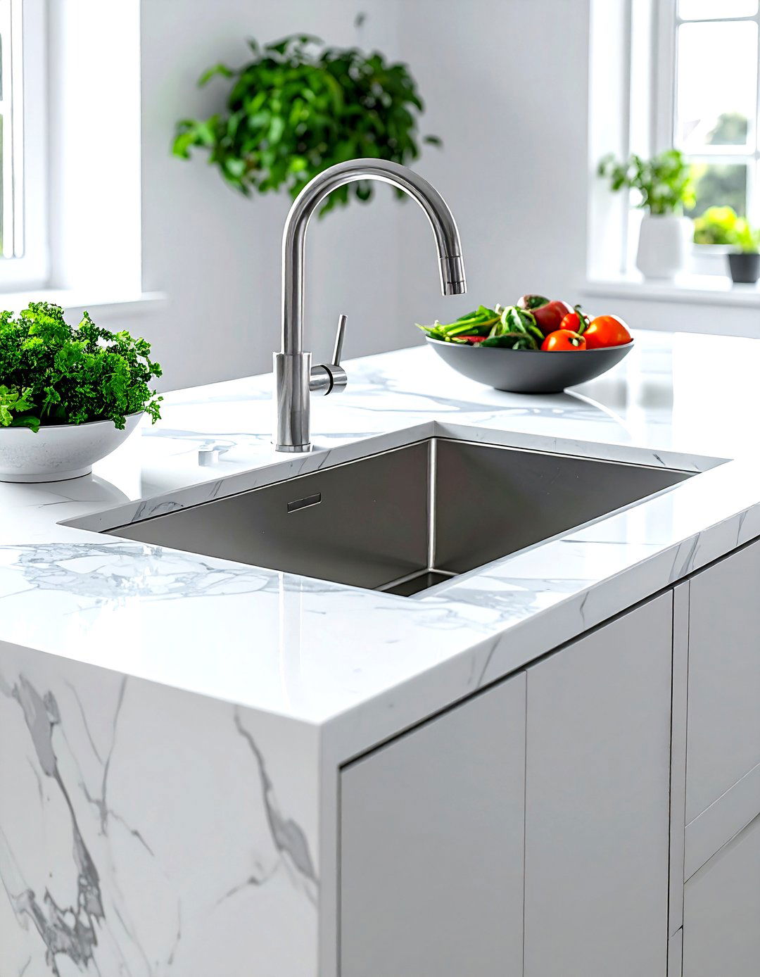 Prep sink island - 30 kitchen island ideas